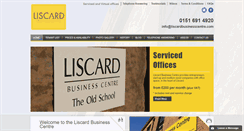 Desktop Screenshot of liscardbusinesscentre.com